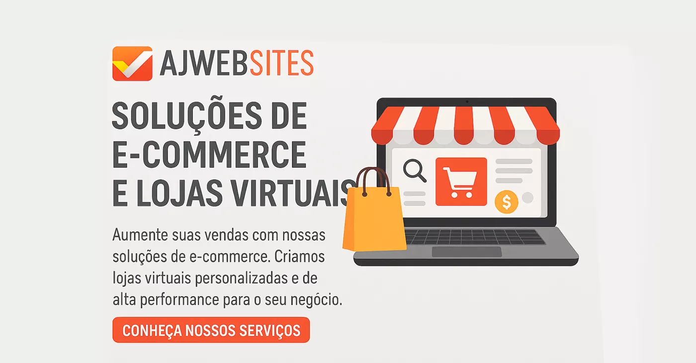 Banner institucional de e-commerce com design moderno